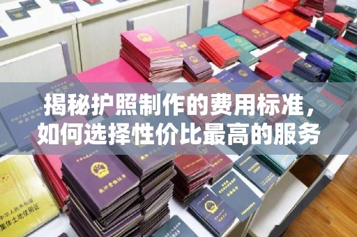 碧江揭秘护照制作的费用标准，如何选择性价比最高的服务？